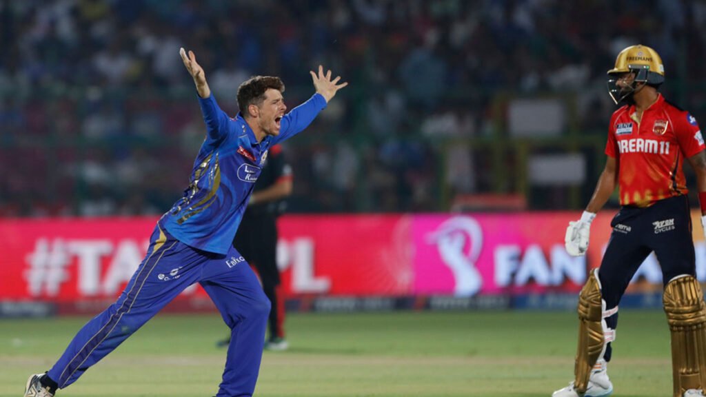 punjab kings vs mumbai indians timeline